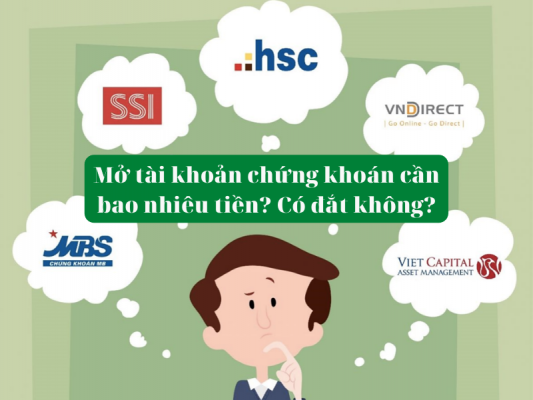 Mở tài khoản chứng khoán cần bao nhiêu tiền
