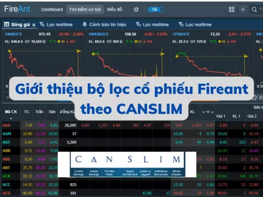 Giới thiệu bộ lọc cổ phiếu theo CANSLIM