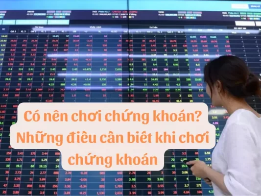 Có nên chơi chứng khoán, Những điều cần biết khi chơi chứng khoán