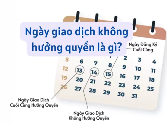 Ngày giao dịch không hưởng quyền là gì, ý nghĩa và cách tính giá tham chiếu