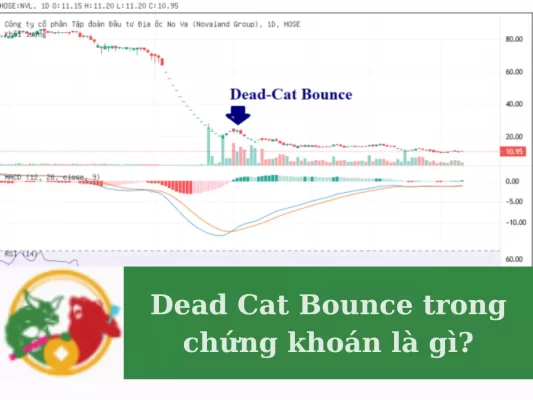 Dead Cat Bounce trong chứng khoán là gì, cach giao dịch
