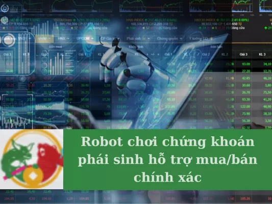 Robot chơi chứng khoán phái sinh hỗ trợ mua, bán đạt chính xác cao