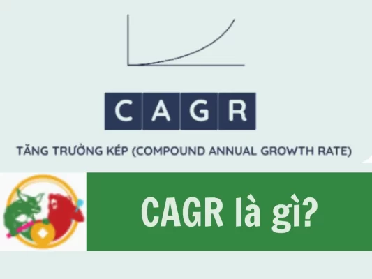 CAGR là gì, Tỷ lệ tăng trưởng hàng năm là gì, Công thức tính CAGR