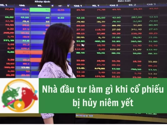 Nhà đầu tư làm gì khi cổ phiếu bị hủy niêm yết