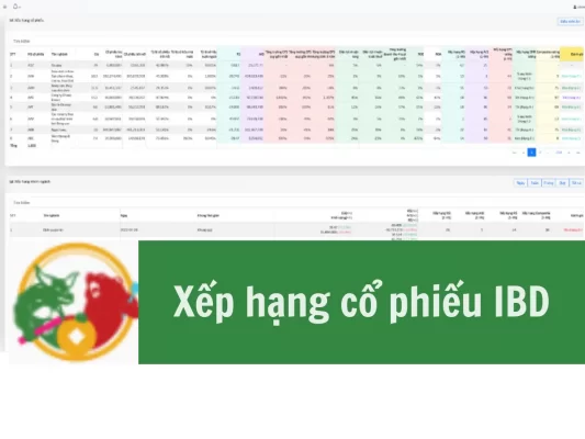 Xếp hạng cổ phiếu IBD là gì Cấu tạo và cách sử dụng bảng xếp hạng cổ phiếu IBD