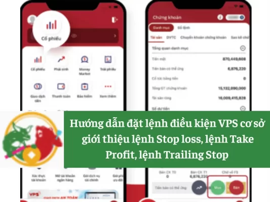 Hướng dẫn đặt lệnh điều kiện VPS cơ sở và giới thiệu lệnh Stop loss, lệnh Take Profit, lệnh Trailing Stop