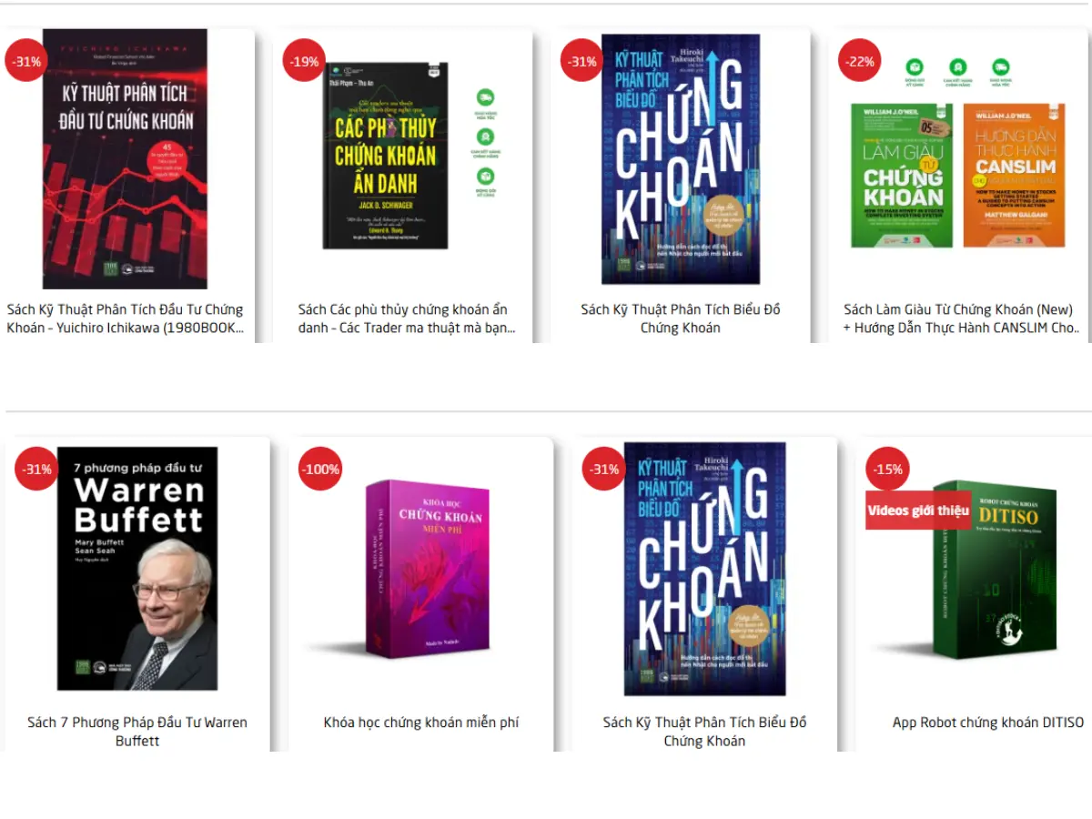 Cách lựa chọn sách học đầu tư chứng khoán