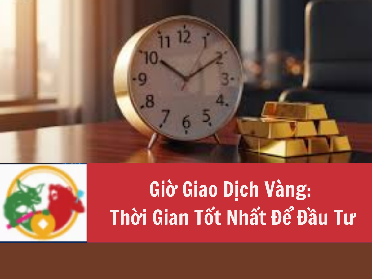 Giờ Giao Dịch Vàng Khung Thời Gian Tốt Nhất Để Đầu Tư