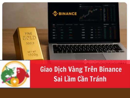 Hướng Dẫn Giao Dịch Vàng Trên Binance và Sai Lầm Cần Tránh