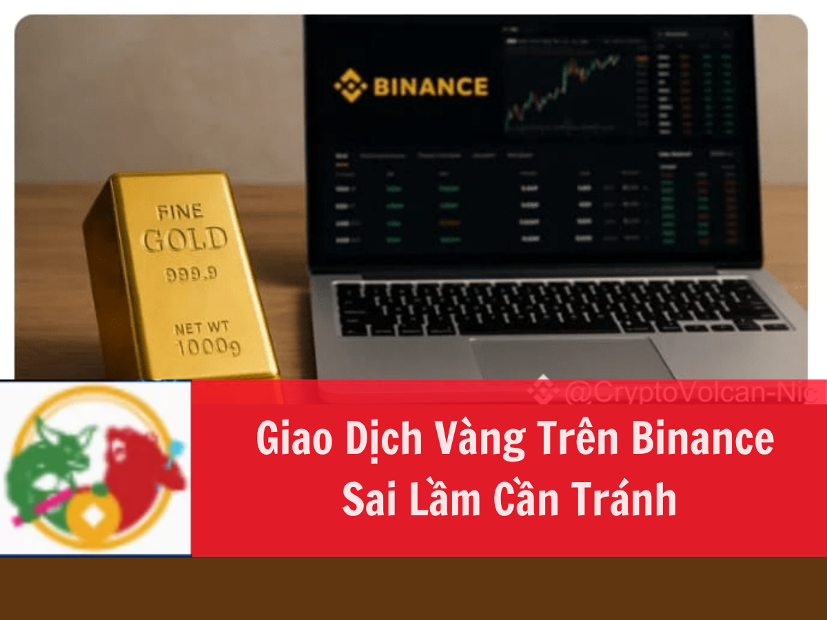 Hướng Dẫn Giao Dịch Vàng Trên Binance và Sai Lầm Cần Tránh